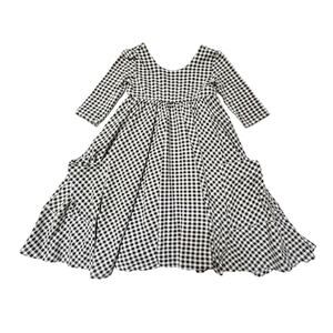 Remie Girl Plaid Pocket Dress Size 8